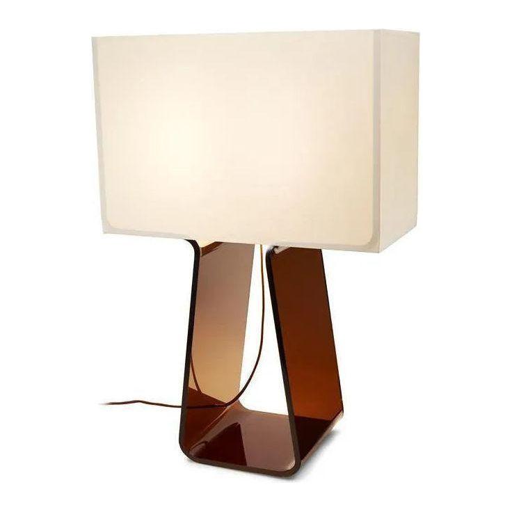 Pablo Designs - Tube Top Table Lamp - TT 27 WHT/CHR - Canada Light Shop