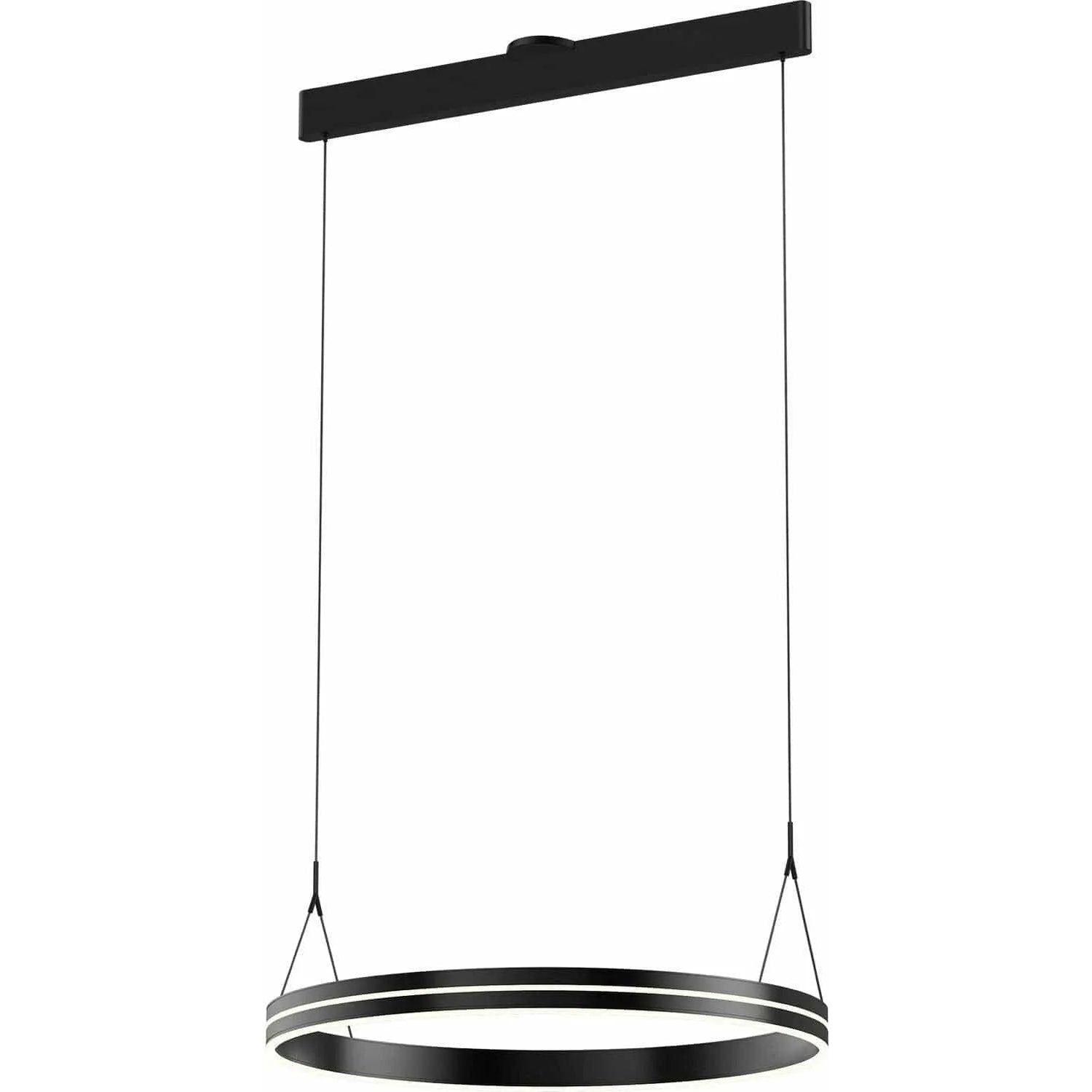 PageOne Lighting - Athena Round LED Chandelier - PP020245-SBB - Canada Light Shop