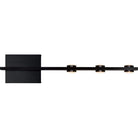 PageOne Lighting - Aurora Off-Center LED Wall Sconce - PW131318-SBB - Canada Light Shop