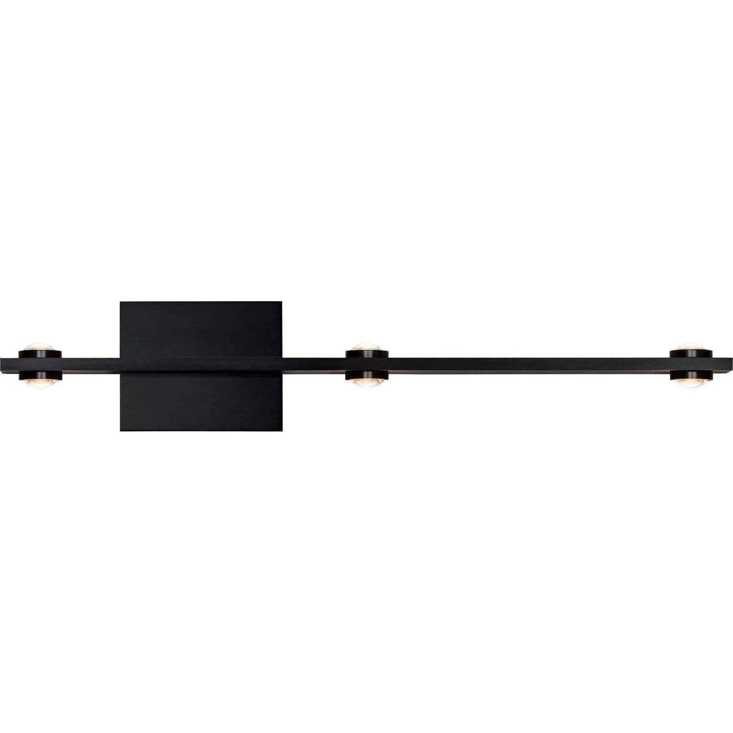 PageOne Lighting - Aurora Off-Center LED Wall Sconce - PW131320-SBB - Canada Light Shop