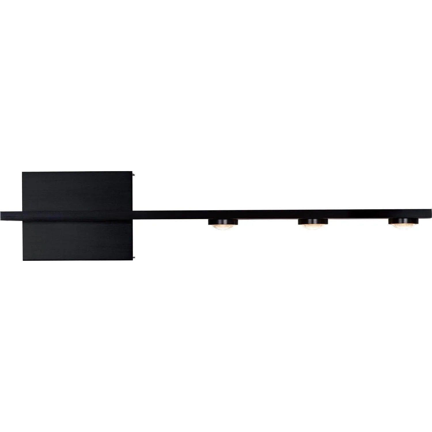 PageOne Lighting - Aurora Off-Center LED Wall Sconce - PW131323-SBB - Canada Light Shop
