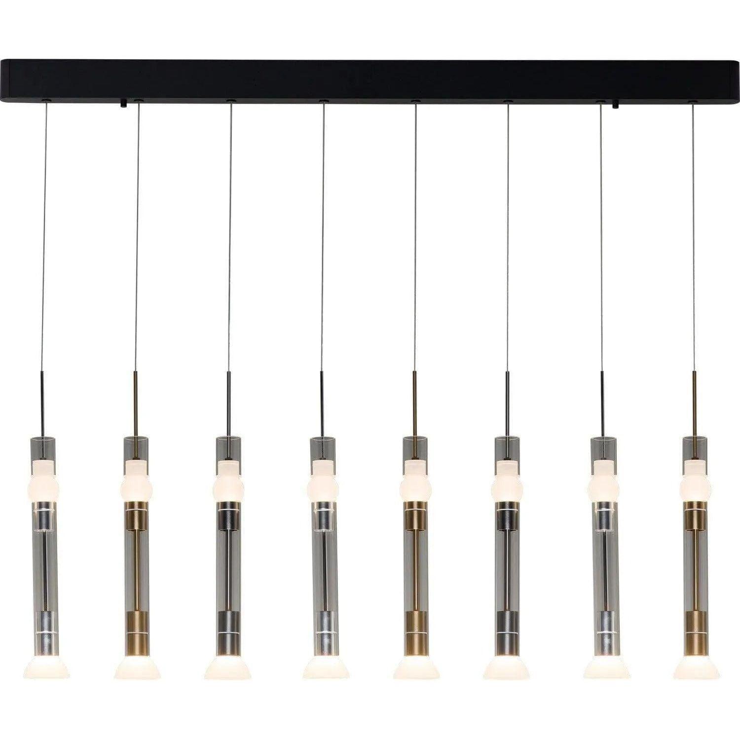 PageOne Lighting - Beam LED Linear Pendant - PP020169-BG/AL/SDG - Canada Light Shop