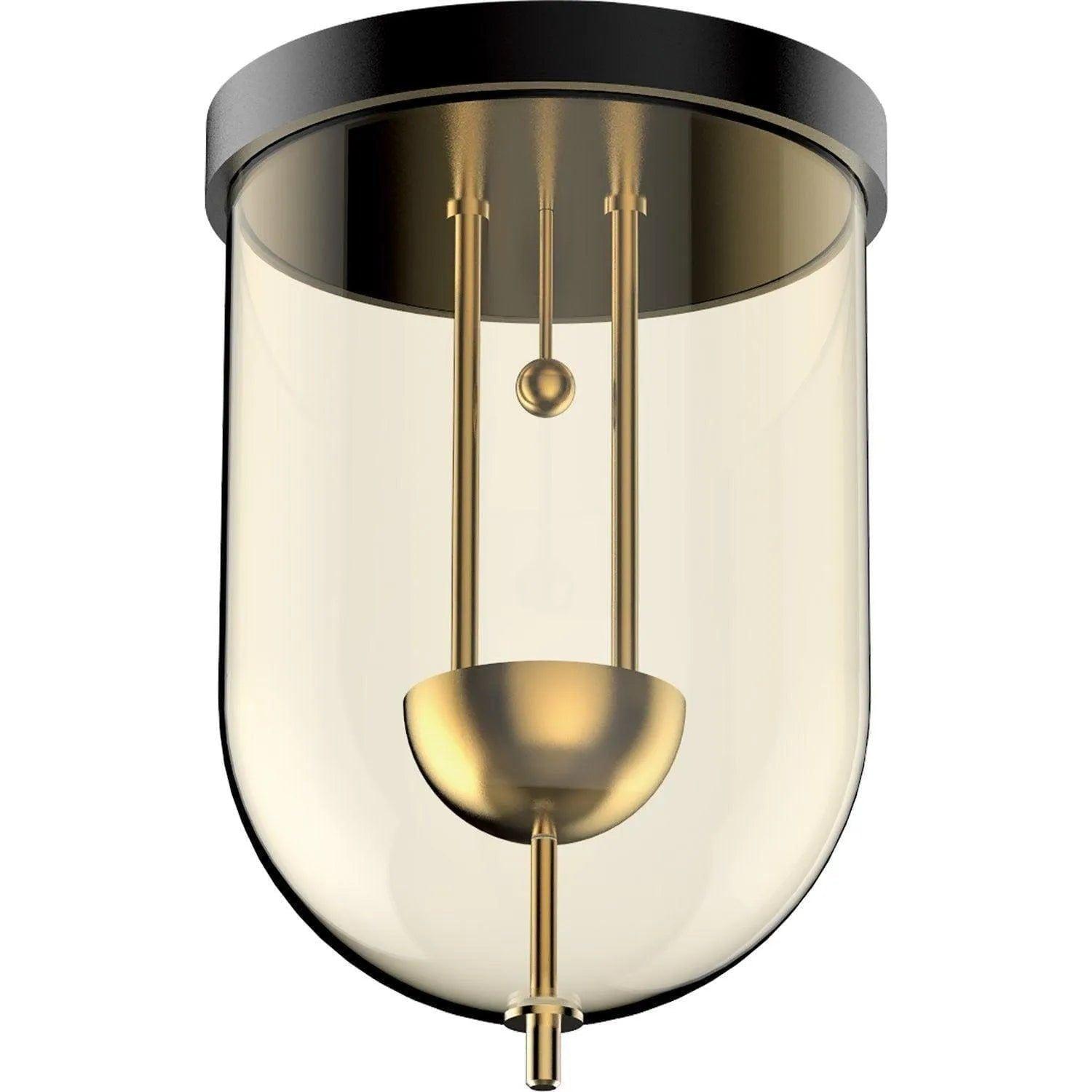 PageOne Lighting - Century LED Flush Mount - PC111119-SDG/SBN - Canada Light Shop
