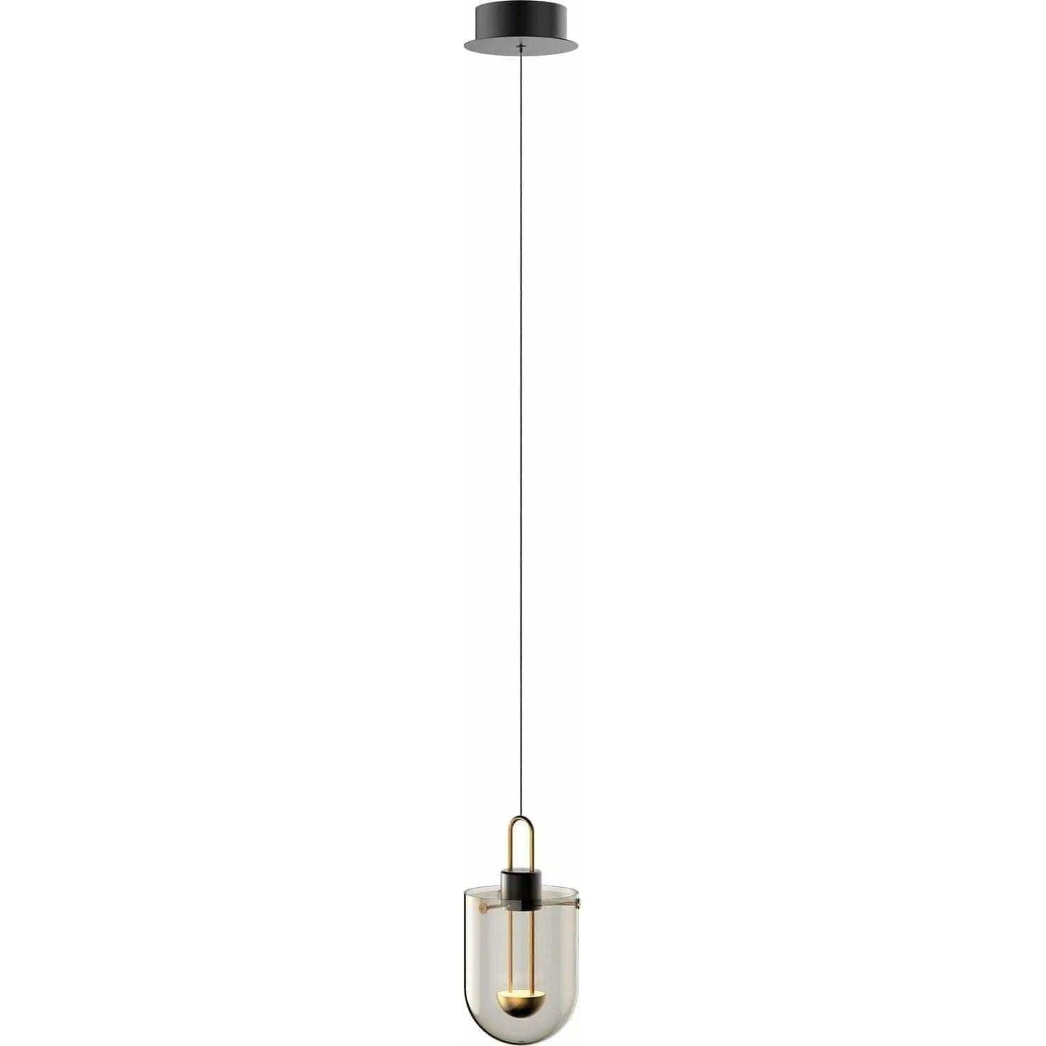 PageOne Lighting - Century LED Pendant - PP121365-SDG/SBN - Canada Light Shop