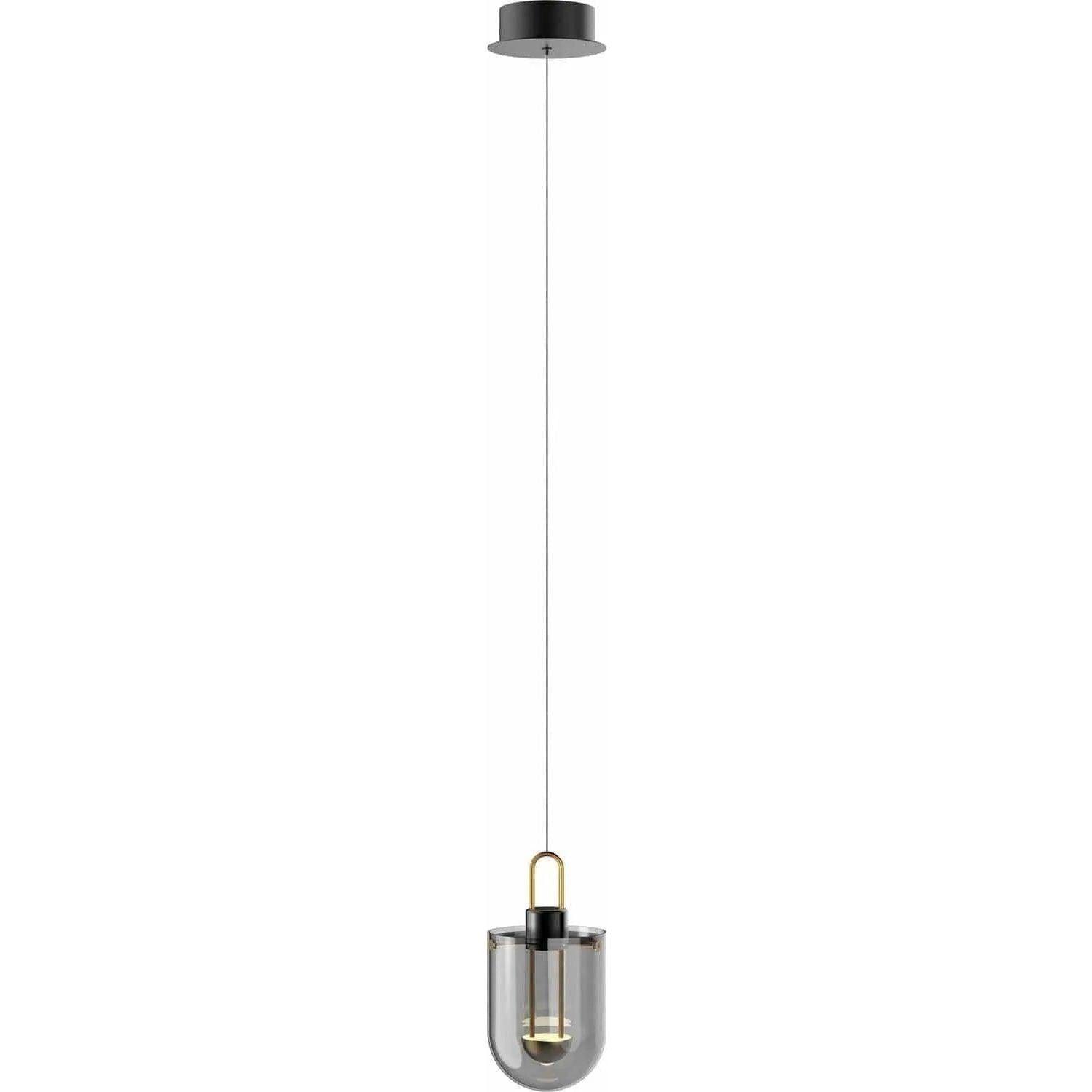 PageOne Lighting - Century LED Pendant - PP121365-SDG/SM - Canada Light Shop