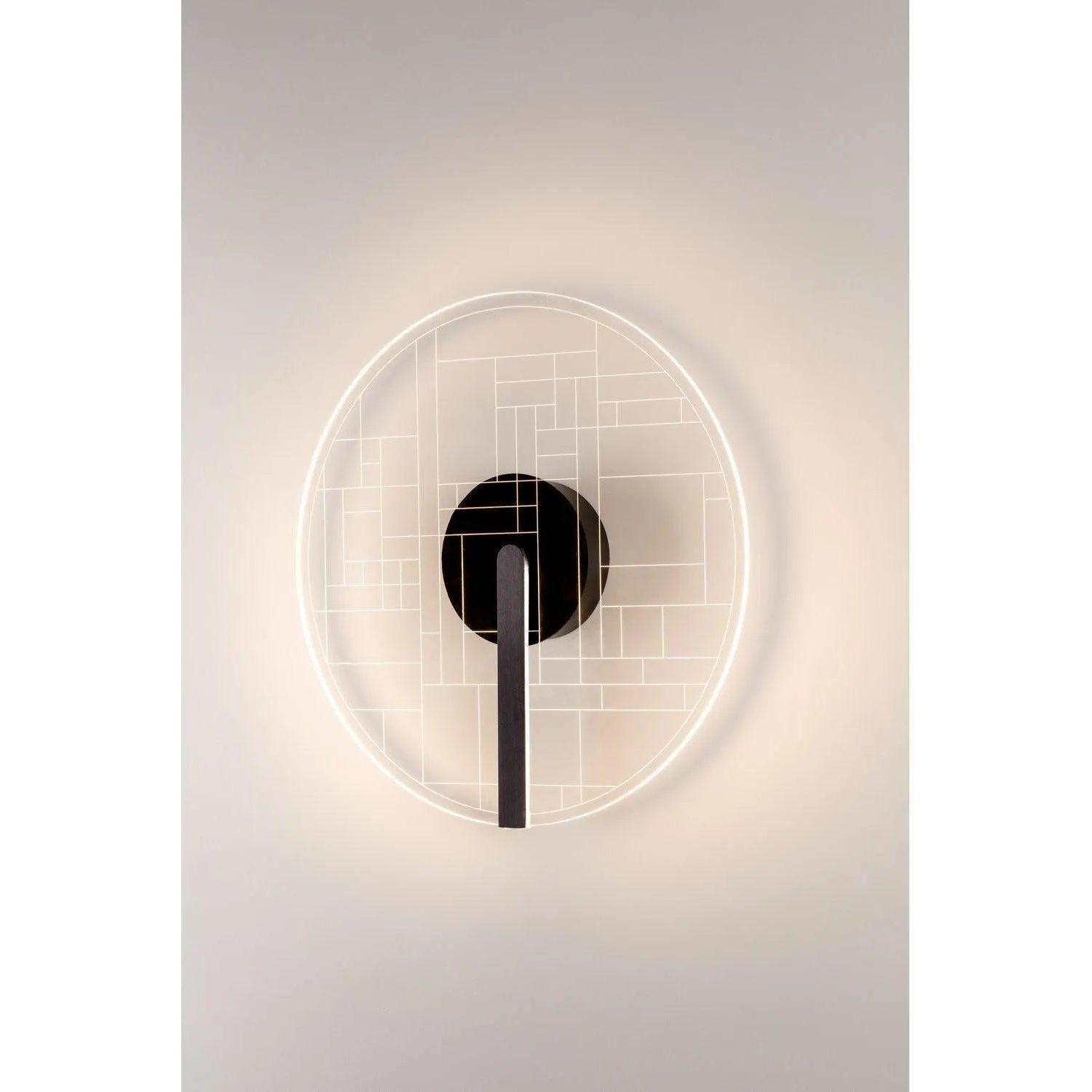 PageOne Lighting - Circuit LED Wall Sconce - PW030052-SDG/CL - Canada Light Shop