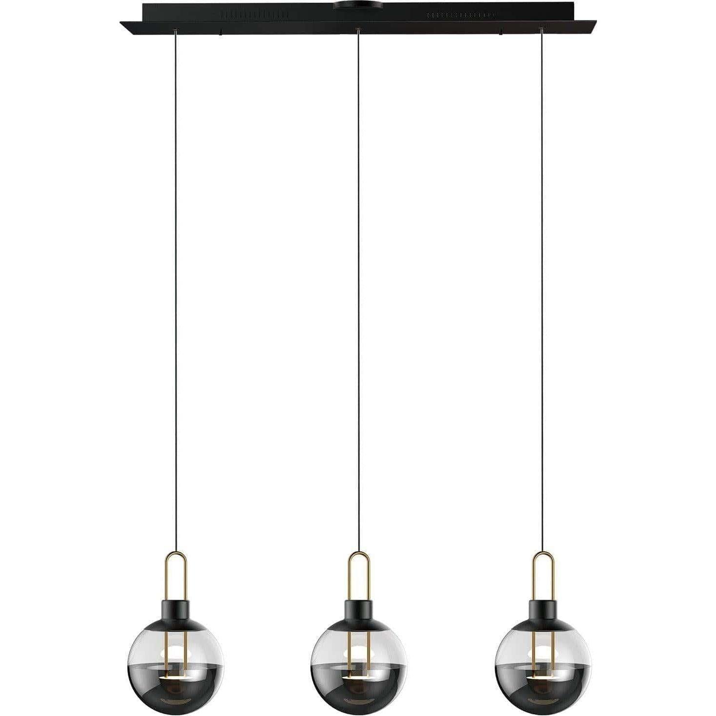 PageOne Lighting - Essence LED Linear Pendant - PP121360-SDG/CM - Canada Light Shop
