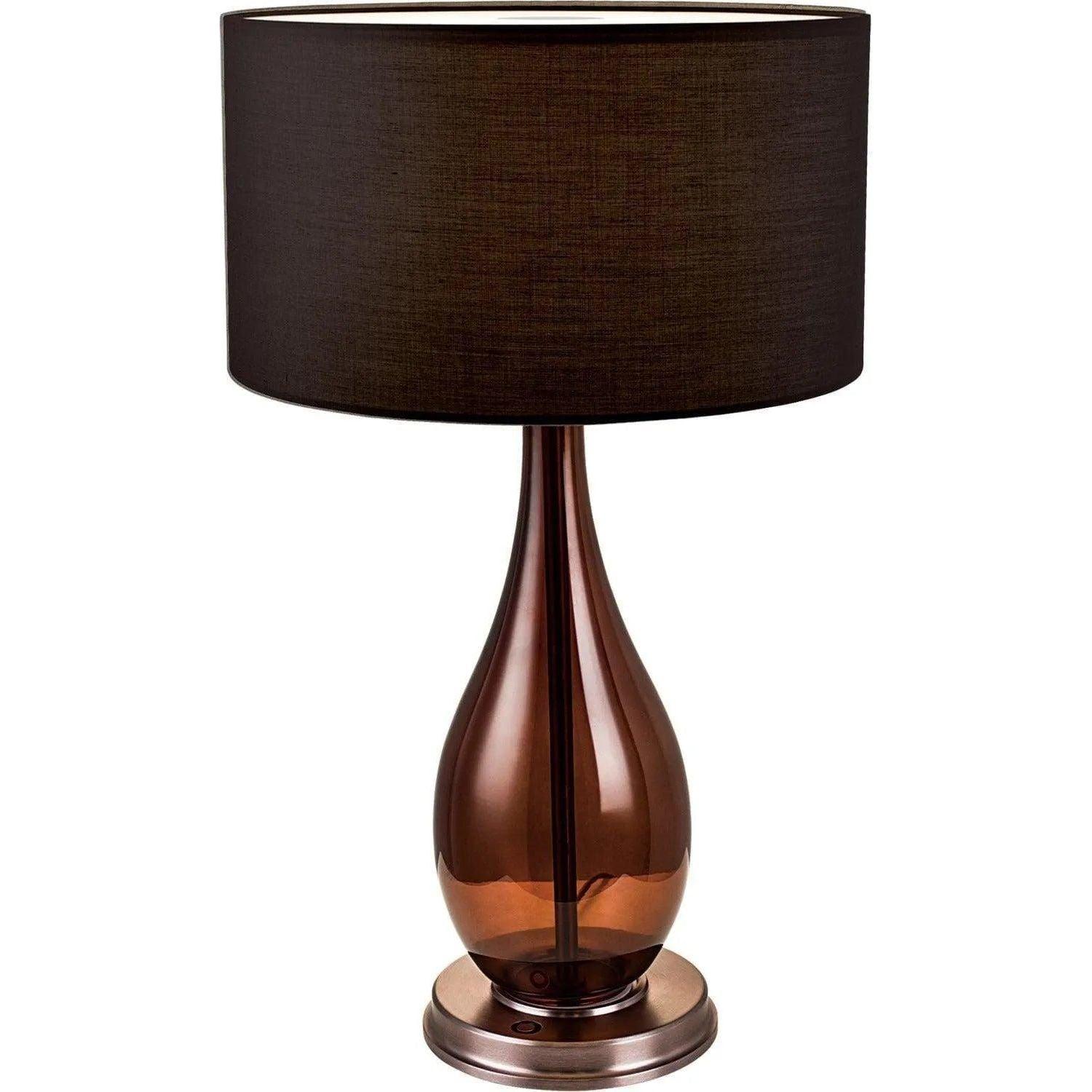 PageOne Lighting - Fabio LED Table Lamp - PT140920-DT/BK - Canada Light Shop