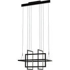 PageOne Lighting - Geometry LED Chandelier - PP121423-SDG - Canada Light Shop