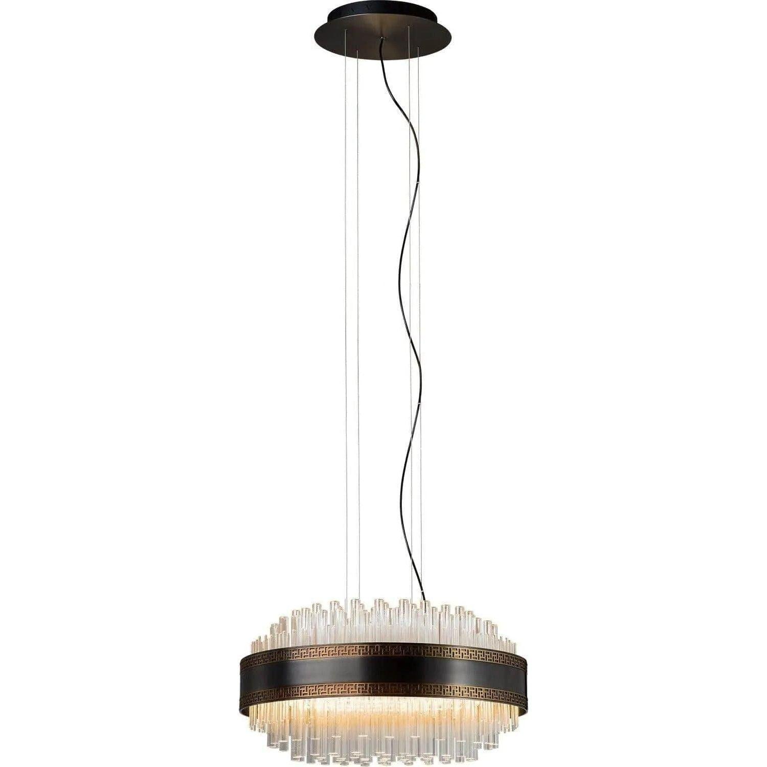 PageOne Lighting - Illusion LED Chandelier - PP121208-SDG - Canada Light Shop