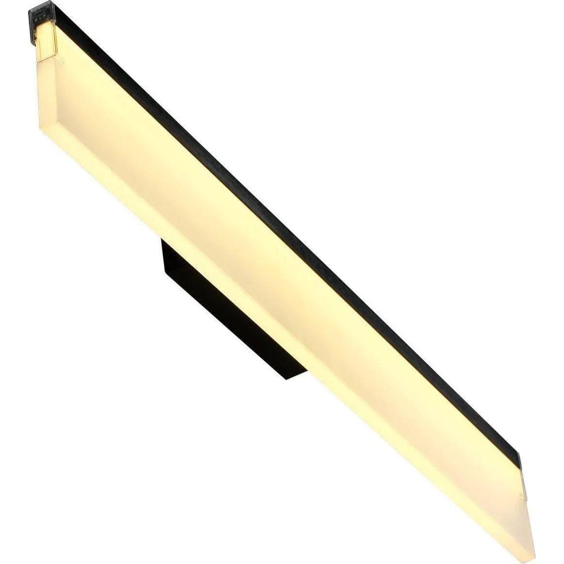 PageOne Lighting - Lange LED Vanity - PW030002-BBK - Canada Light Shop