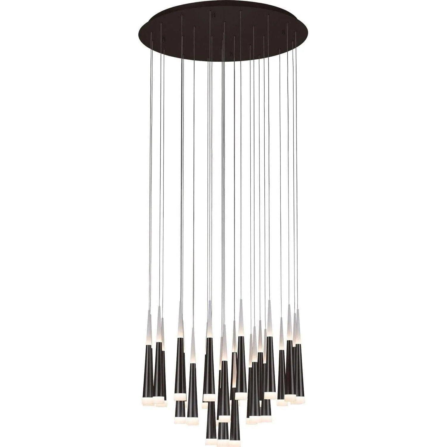 PageOne Lighting - Meteor LED Chandelier - PP121040-SDG - Canada Light Shop