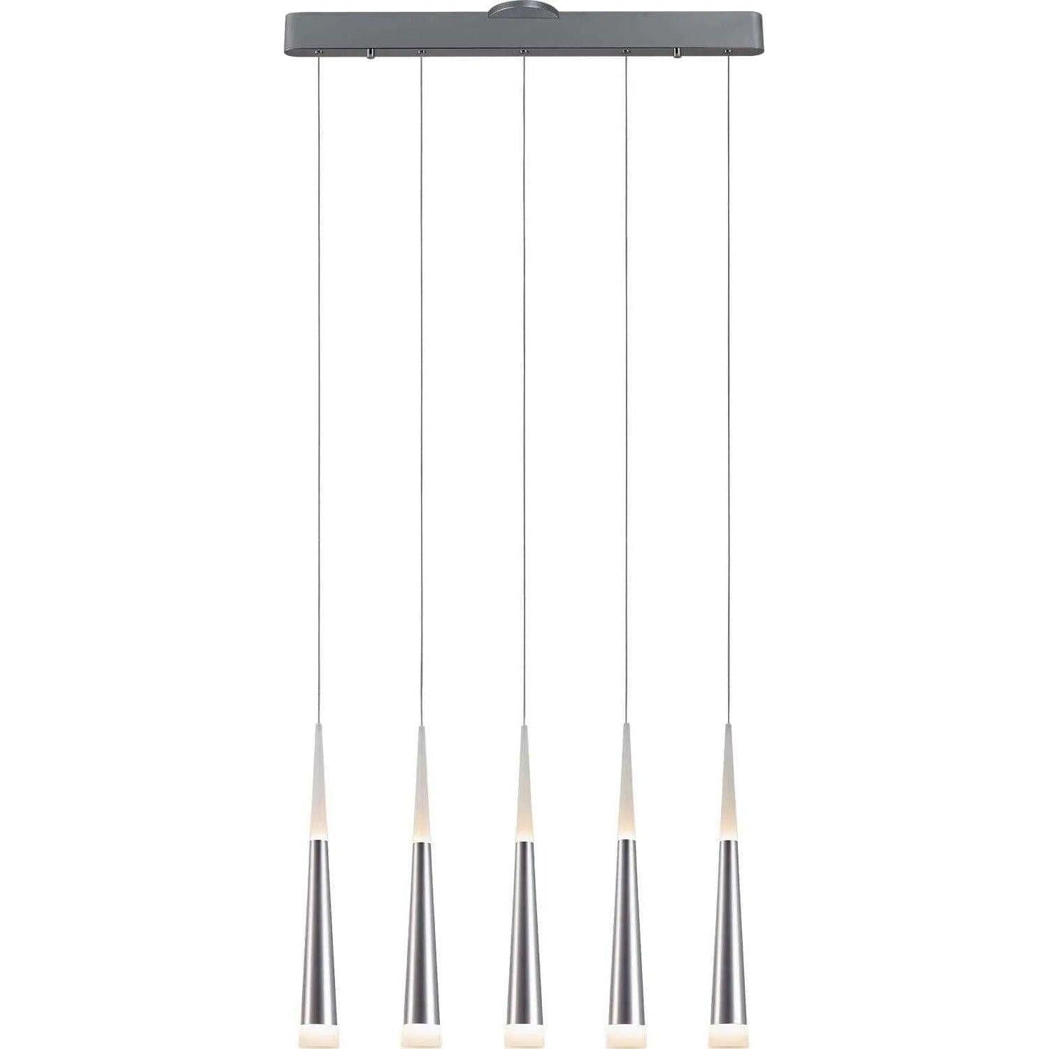PageOne Lighting - Meteor Linear LED Pendant - PP120102-AL - Canada Light Shop
