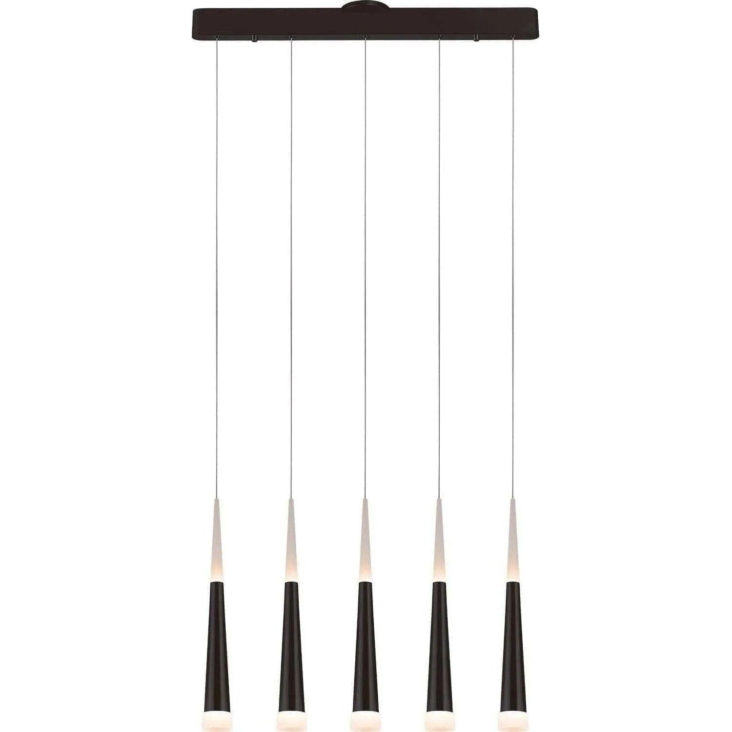 PageOne Lighting - Meteor Linear LED Pendant - PP120102-SDG - Canada Light Shop