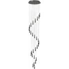 PageOne Lighting - Meteor Spiral LED Chandelier - PP121396-SDG - Canada Light Shop