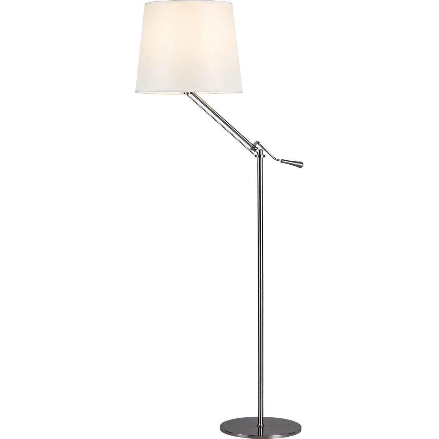 PageOne Lighting - Nero LED Floor Lamp - PF150082-SN/WH - Canada Light Shop
