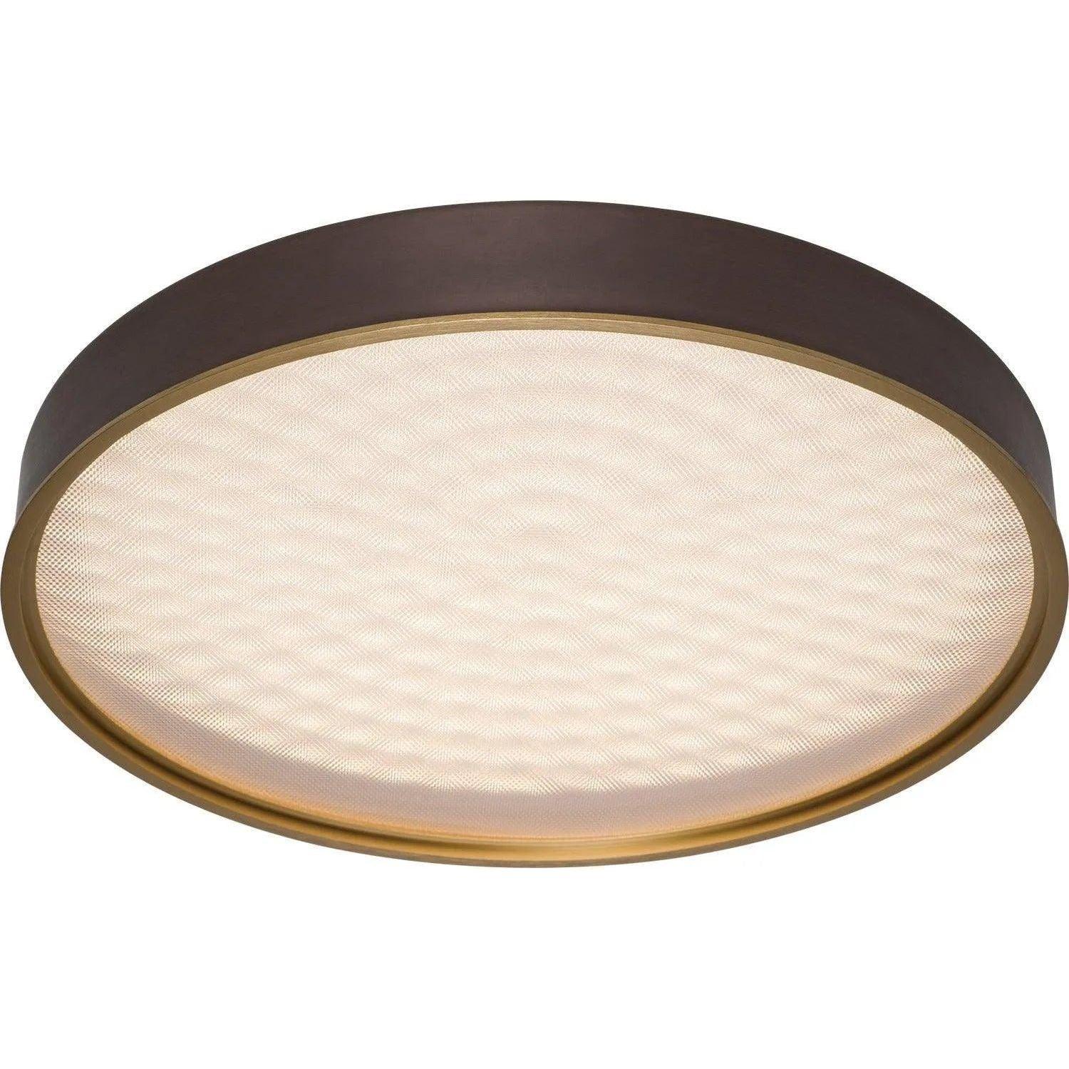 PageOne Lighting - Pan Round LED Flush Mount - PC111071-DT - Canada Light Shop