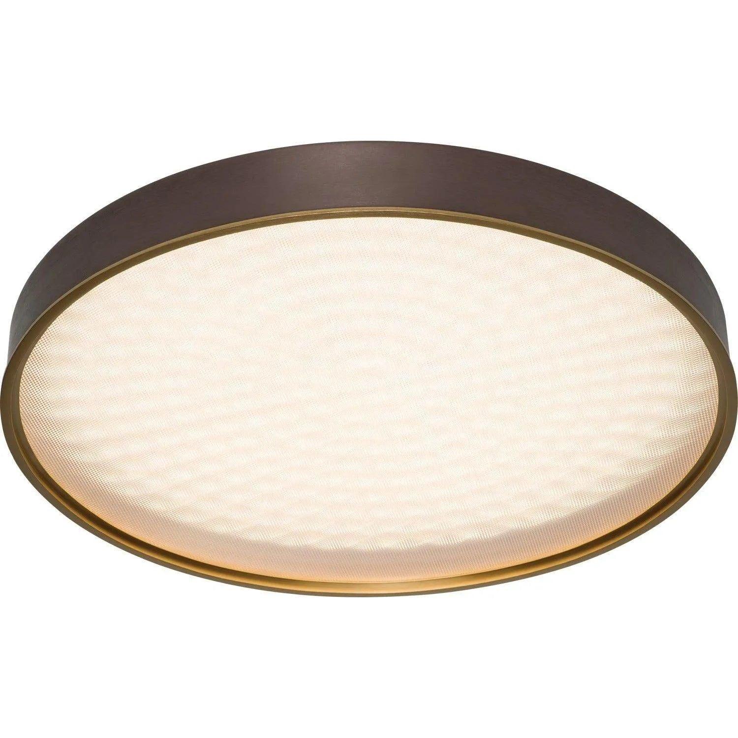 PageOne Lighting - Pan Round LED Flush Mount - PC111072-DT - Canada Light Shop