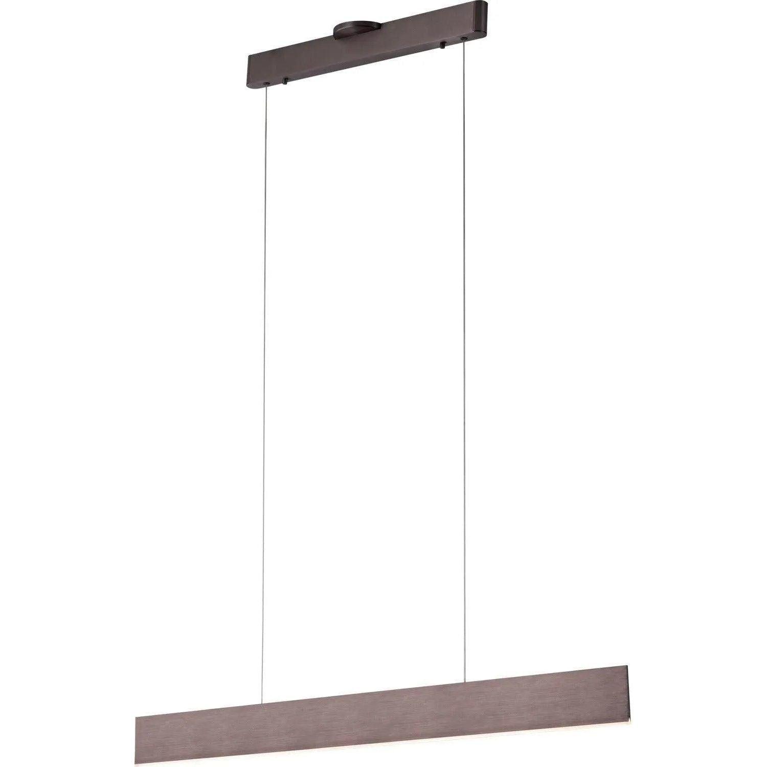 PageOne Lighting - Prometheus Linear LED Pendant - PP120287-DT - Canada Light Shop
