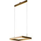 PageOne Lighting - Prometheus Rectangular Square LED Pendant - PP121121-BG - Canada Light Shop
