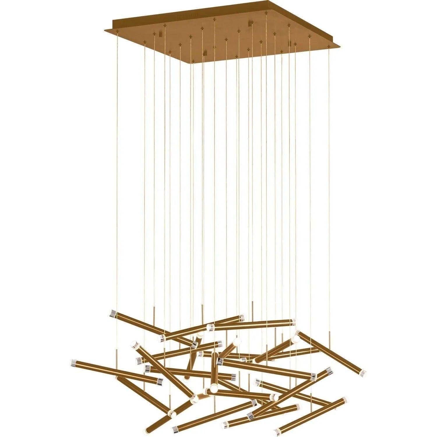 PageOne Lighting - Seesaw LED Chandelier - PP020236-BC - Canada Light Shop