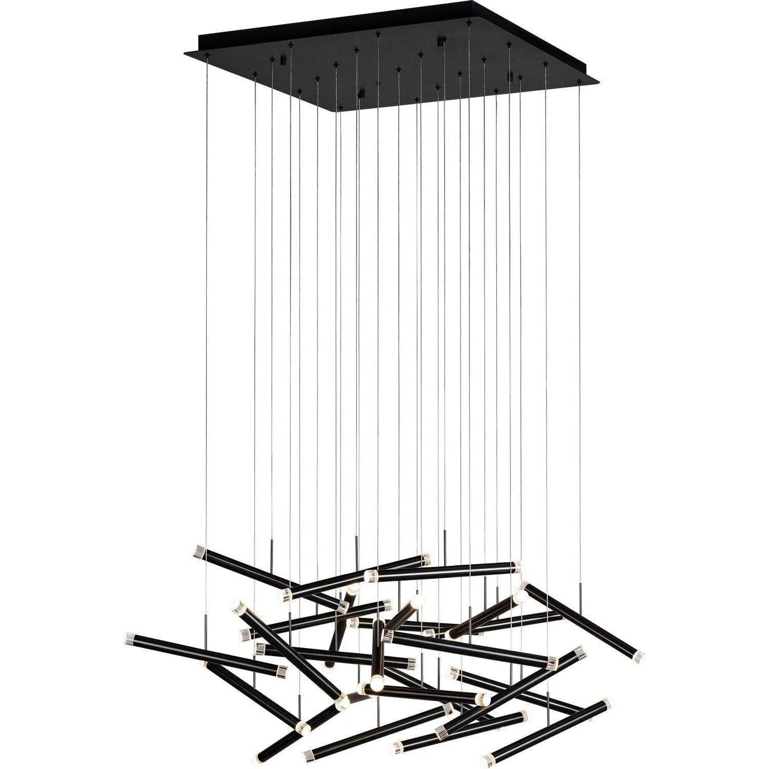 PageOne Lighting - Seesaw LED Chandelier - PP020236-SDG - Canada Light Shop