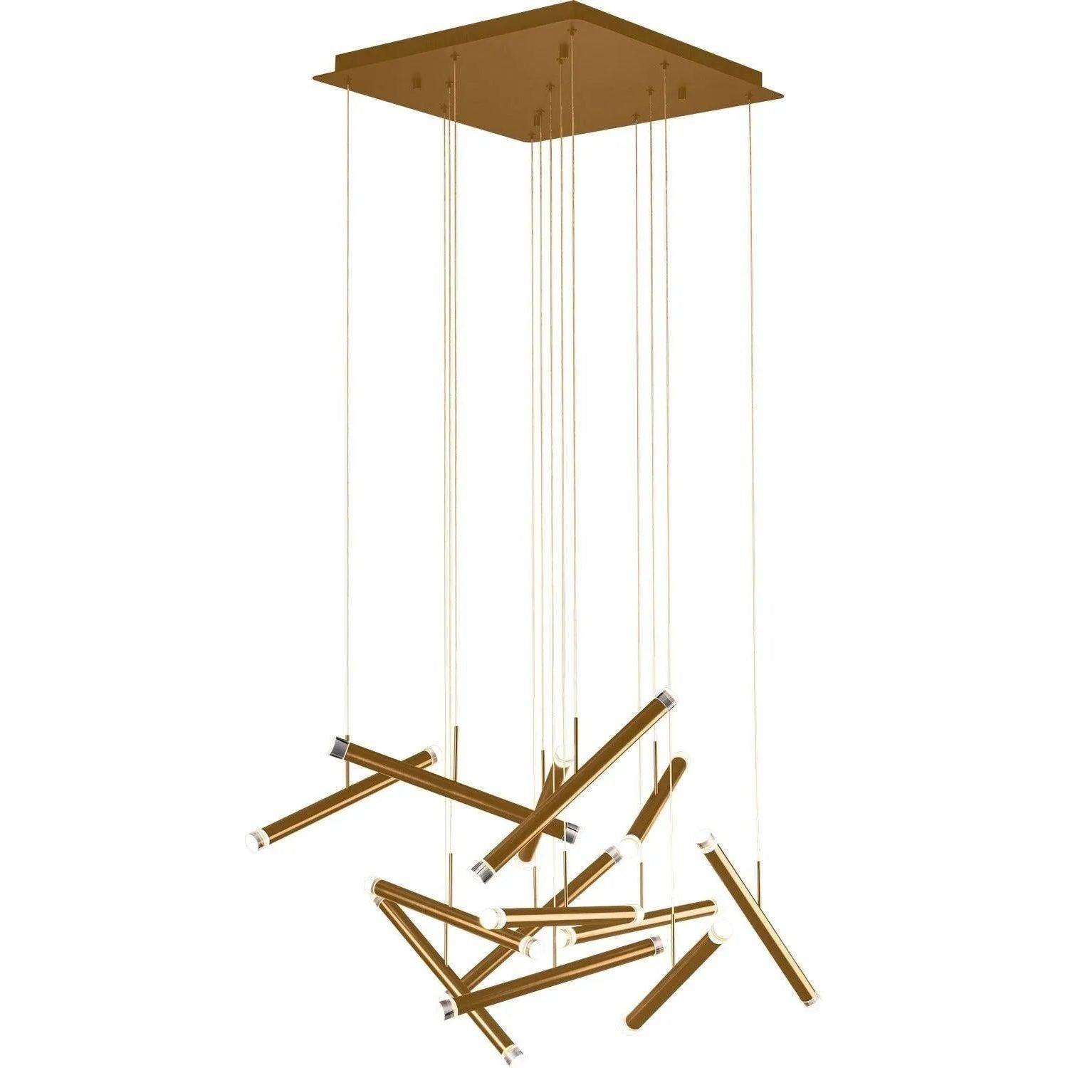 PageOne Lighting - Seesaw LED Chandelier - PP020237-BC - Canada Light Shop