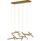 PageOne Lighting - Seesaw Linear LED Chandelier - PP020238-BC - Canada Light Shop