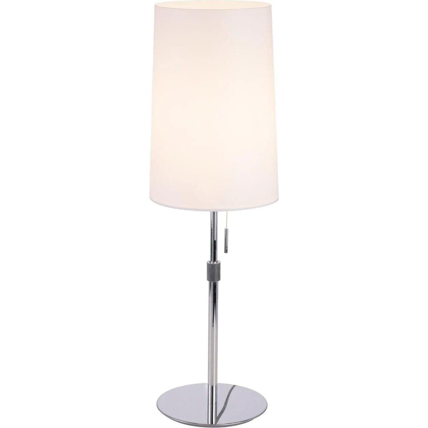 PageOne Lighting - Sleeker Cone Shade LED Table Lamp - PT040741-CM/WH - Canada Light Shop
