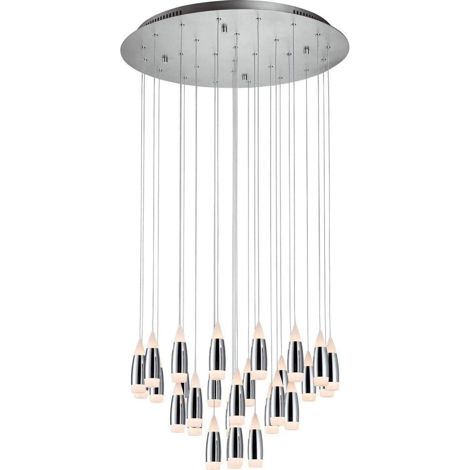 PageOne Lighting - Tear LED Chandelier - PP020097-CM - Canada Light Shop