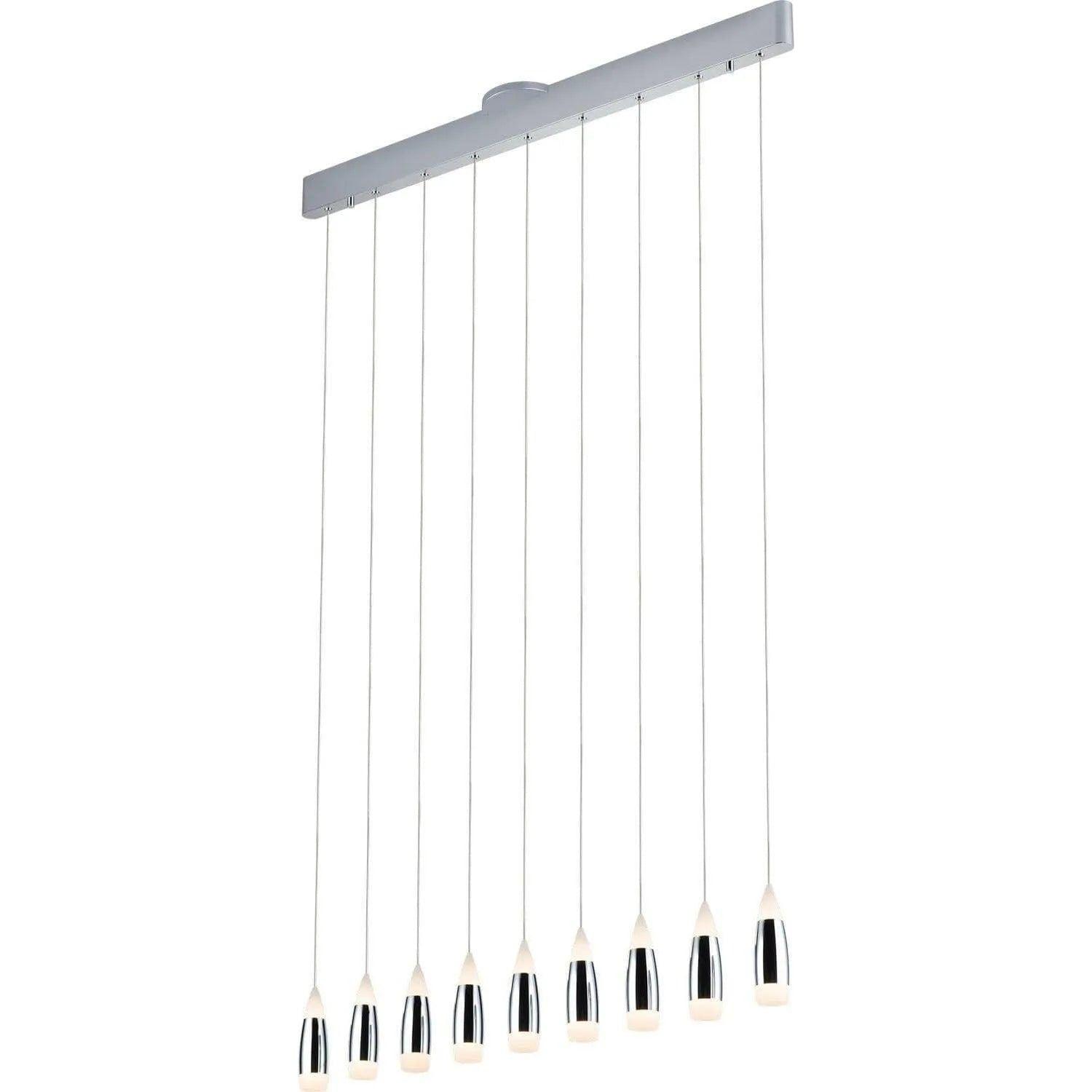 PageOne Lighting - Tear Linear LED Pendant - PP020022-CM - Canada Light Shop