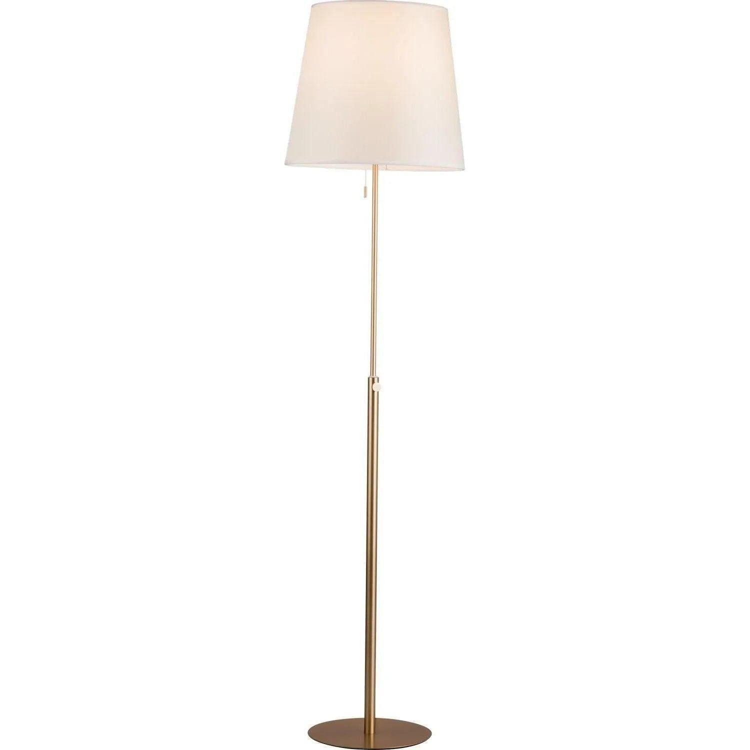 PageOne Lighting - Vera LED Floor Lamp - PF050006-BC/WH - Canada Light Shop