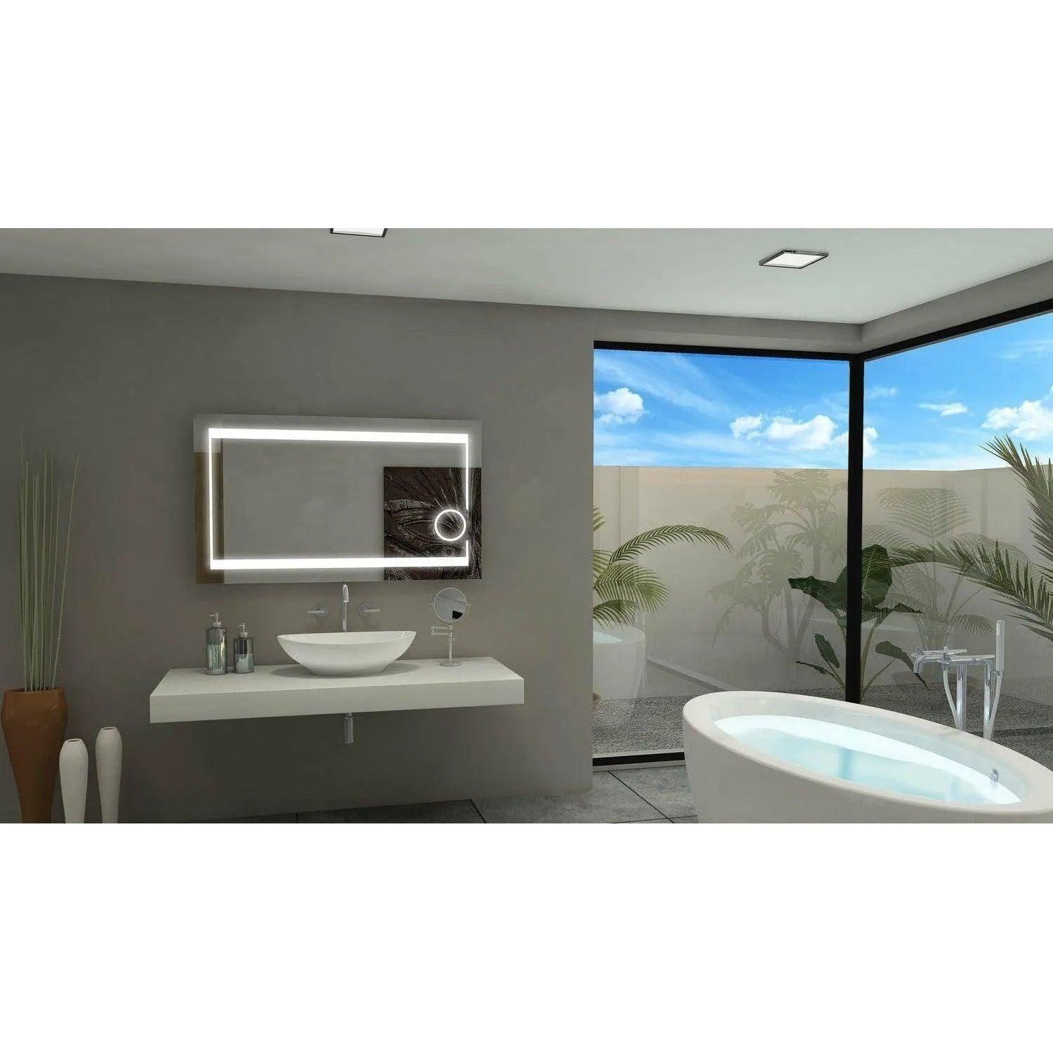 Paris Mirror - Aurora LED Mirror - AUROX48286000 - Canada Light Shop