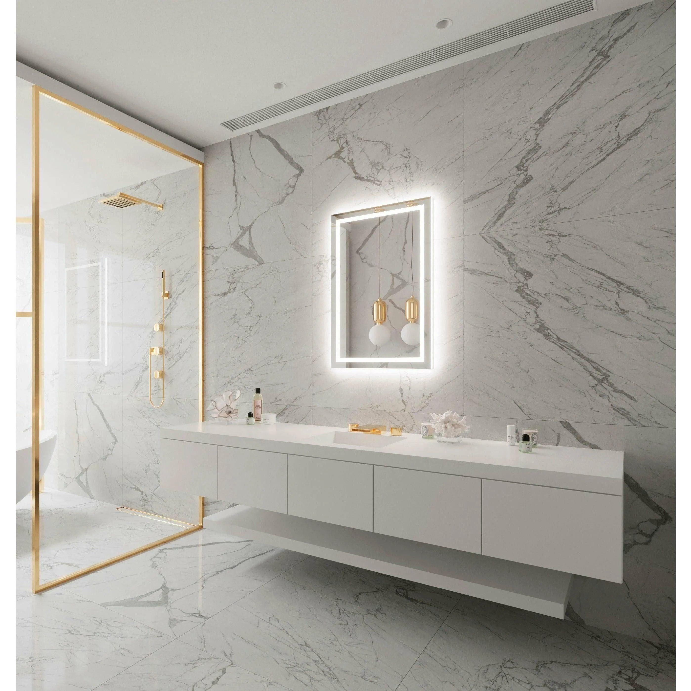 Paris Mirror - Backlit Harmony LED Mirror - BHARM24363000 - Canada Light Shop