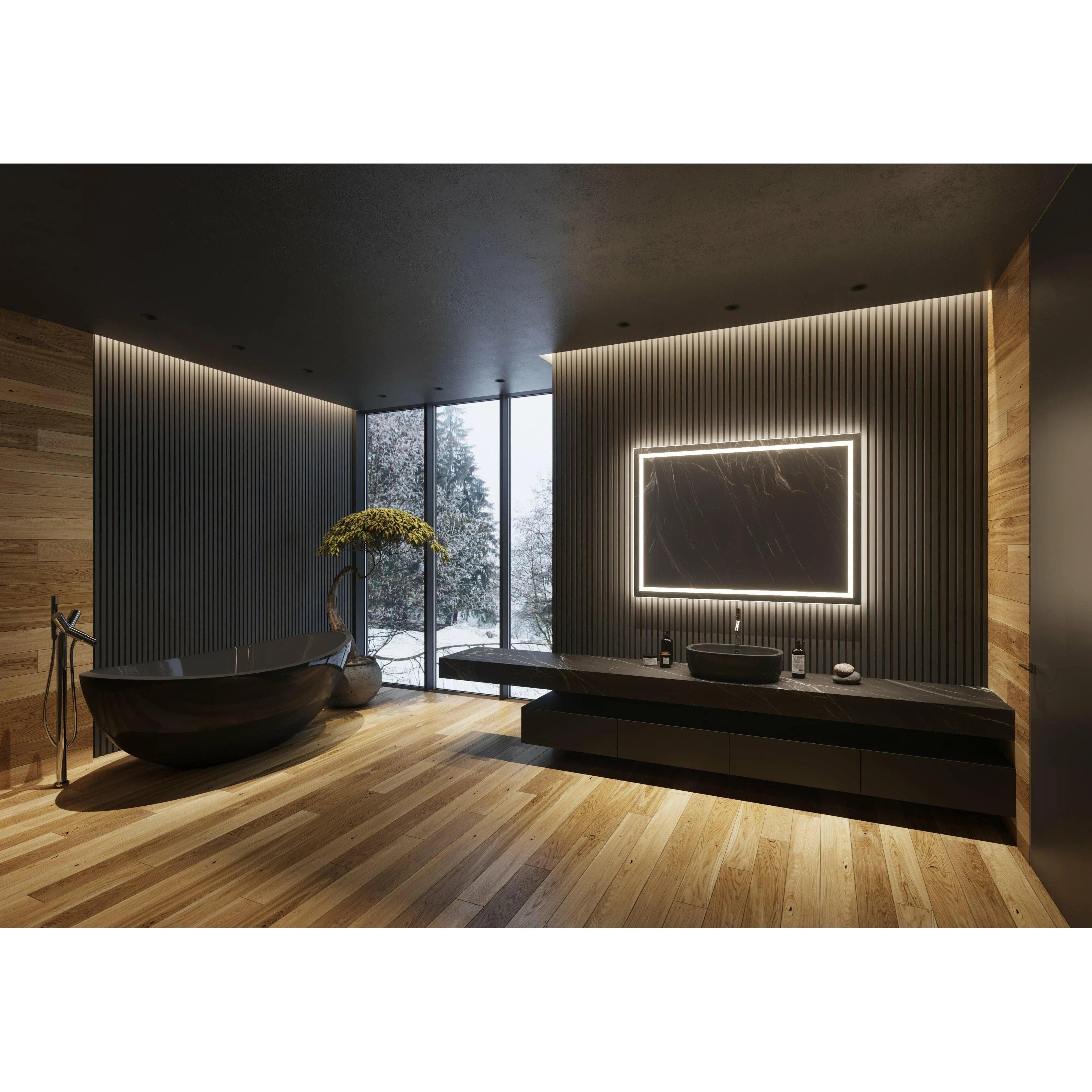 Paris Mirror - Backlit Harmony LED Mirror - BHARM24363000 - Canada Light Shop