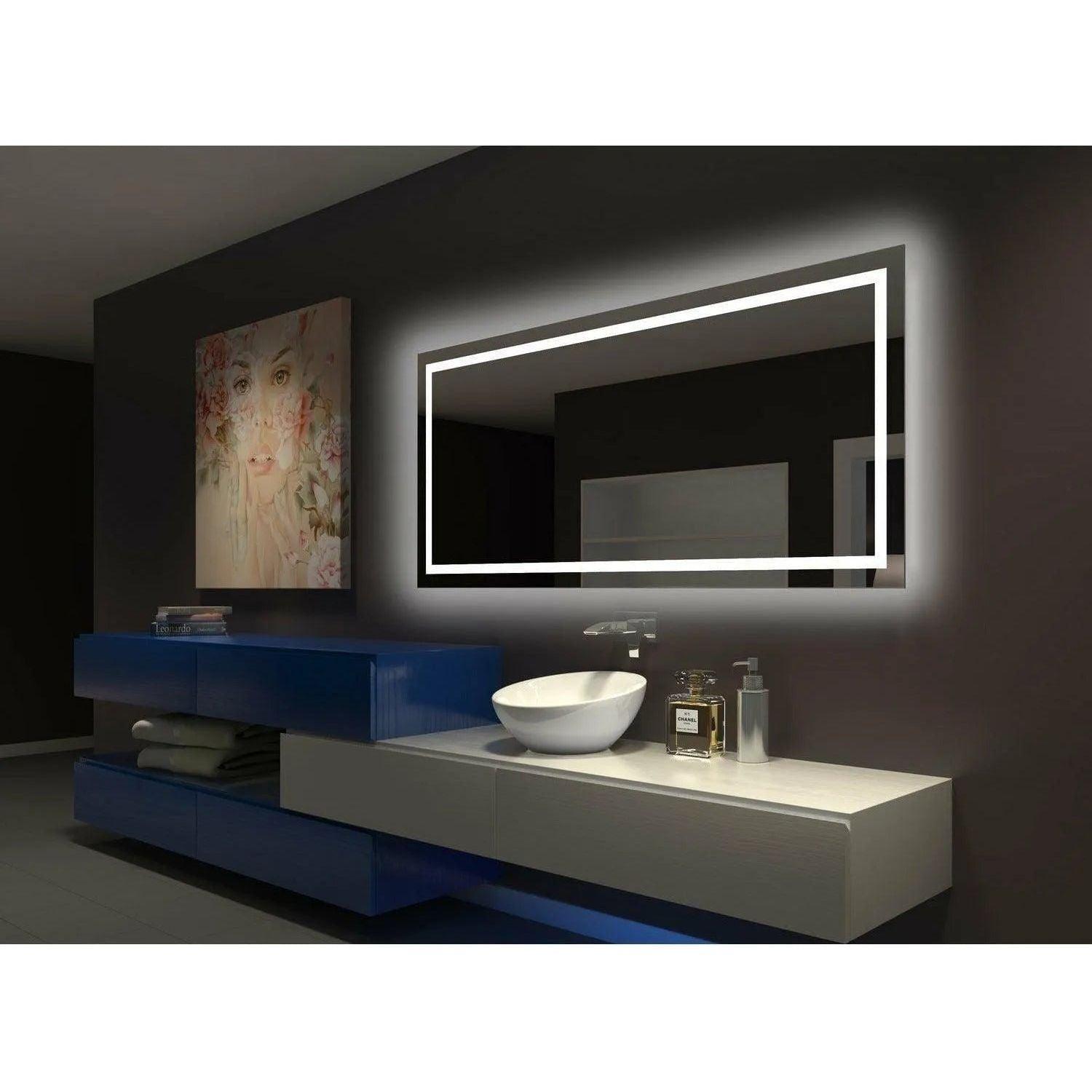 Paris Mirror - Backlit Harmony LED Mirror - BHARM70323000 - Canada Light Shop