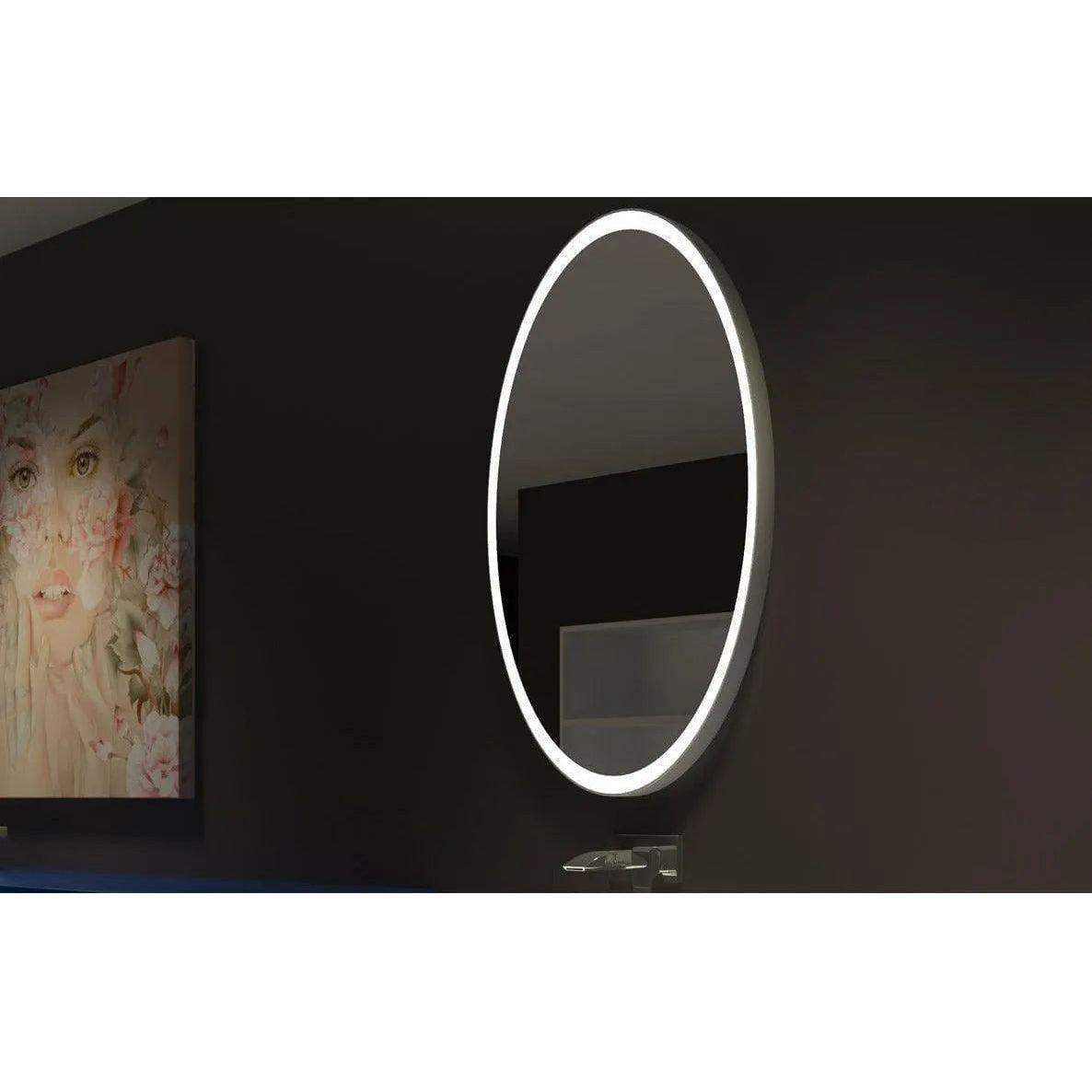 Paris Mirror - Galaxy Oval LED Mirror - GALAO30486000 - Canada Light Shop