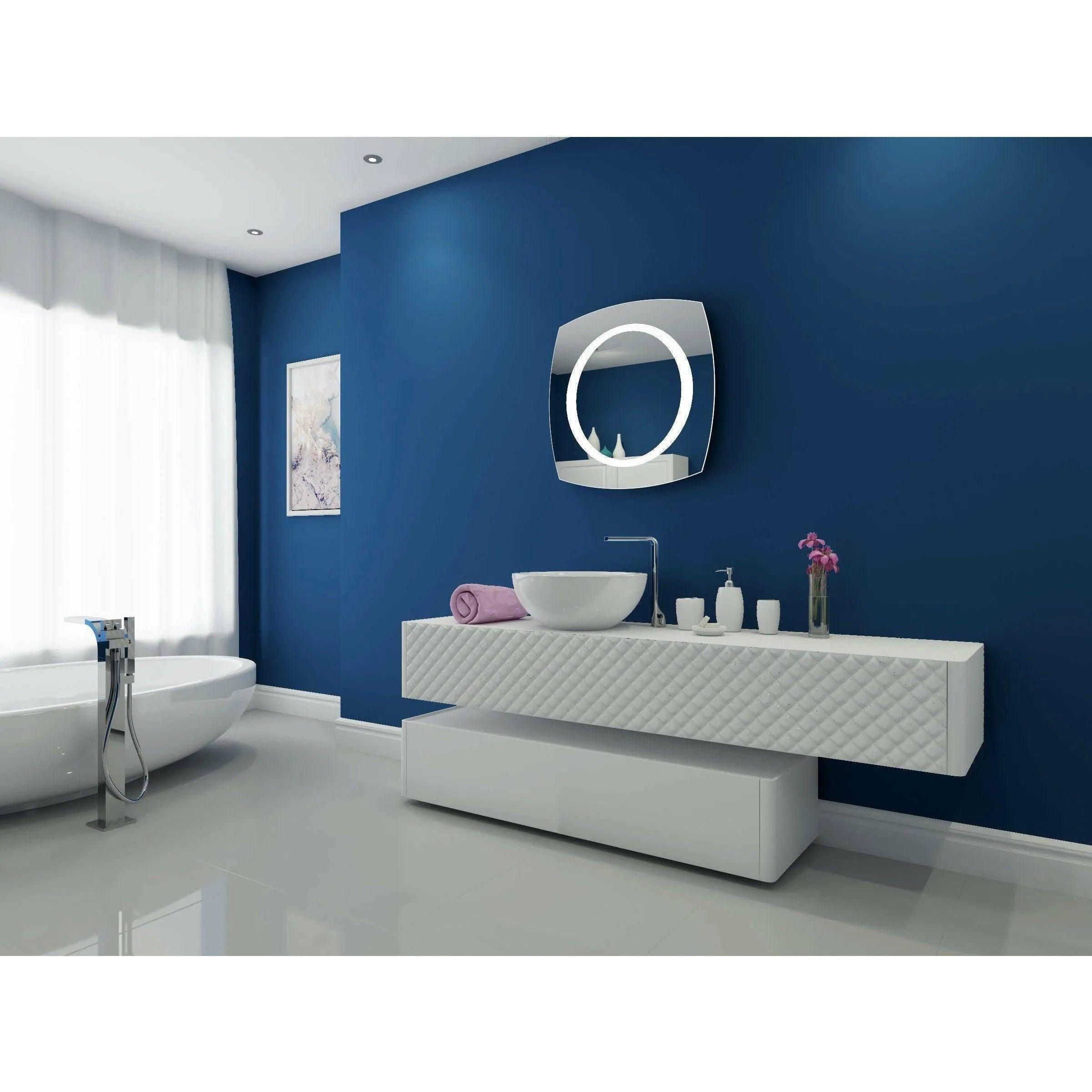 Paris Mirror - Halo LED Mirror - HALOX28283000 - Canada Light Shop