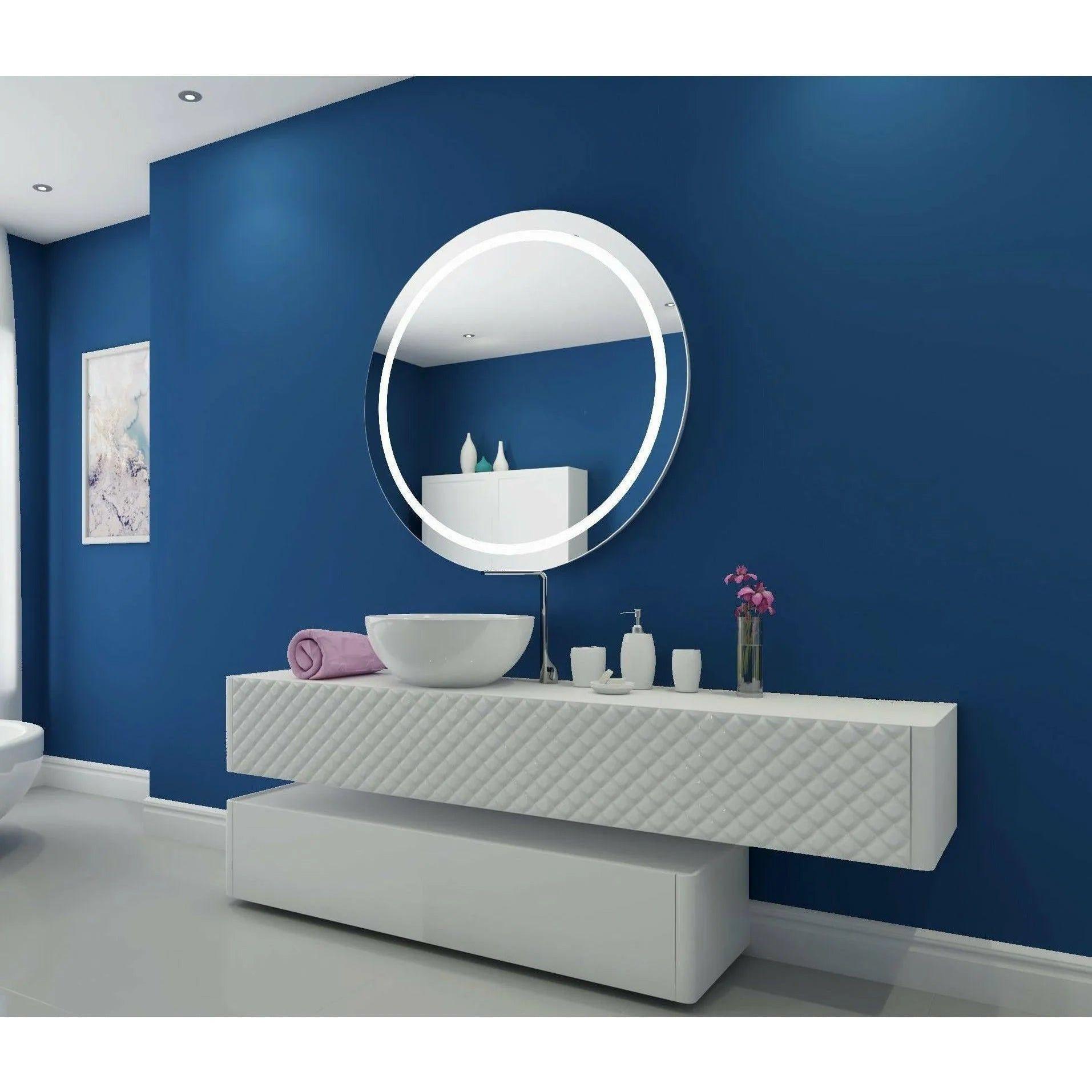 Paris Mirror - Harmony Round LED Mirror - HARMR44443000 - Canada Light Shop