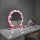 Paris Mirror - Hollywood Diana LED Mirror - HDIAN28283000-PNK - Canada Light Shop