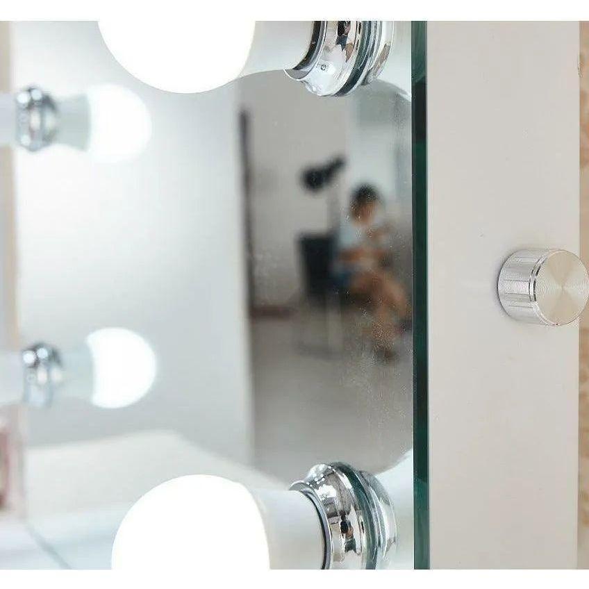 Paris Mirror - Hollywood Grace LED Mirror - HGRAC20263000-WHT - Canada Light Shop