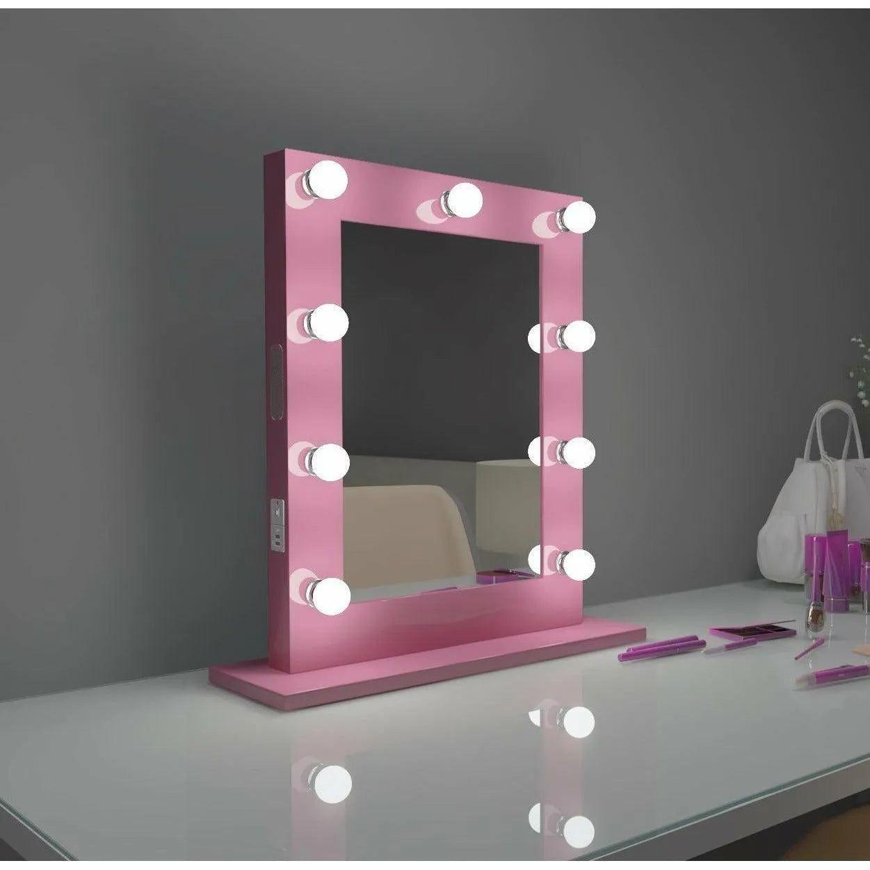 Paris Mirror - Hollywood Marilyn LED Mirror - HMARI20263000-BLK - Canada Light Shop