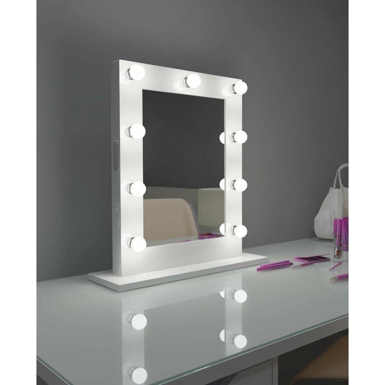 Paris Mirror - Hollywood Marilyn LED Mirror - HMARI20263000-BLK - Canada Light Shop