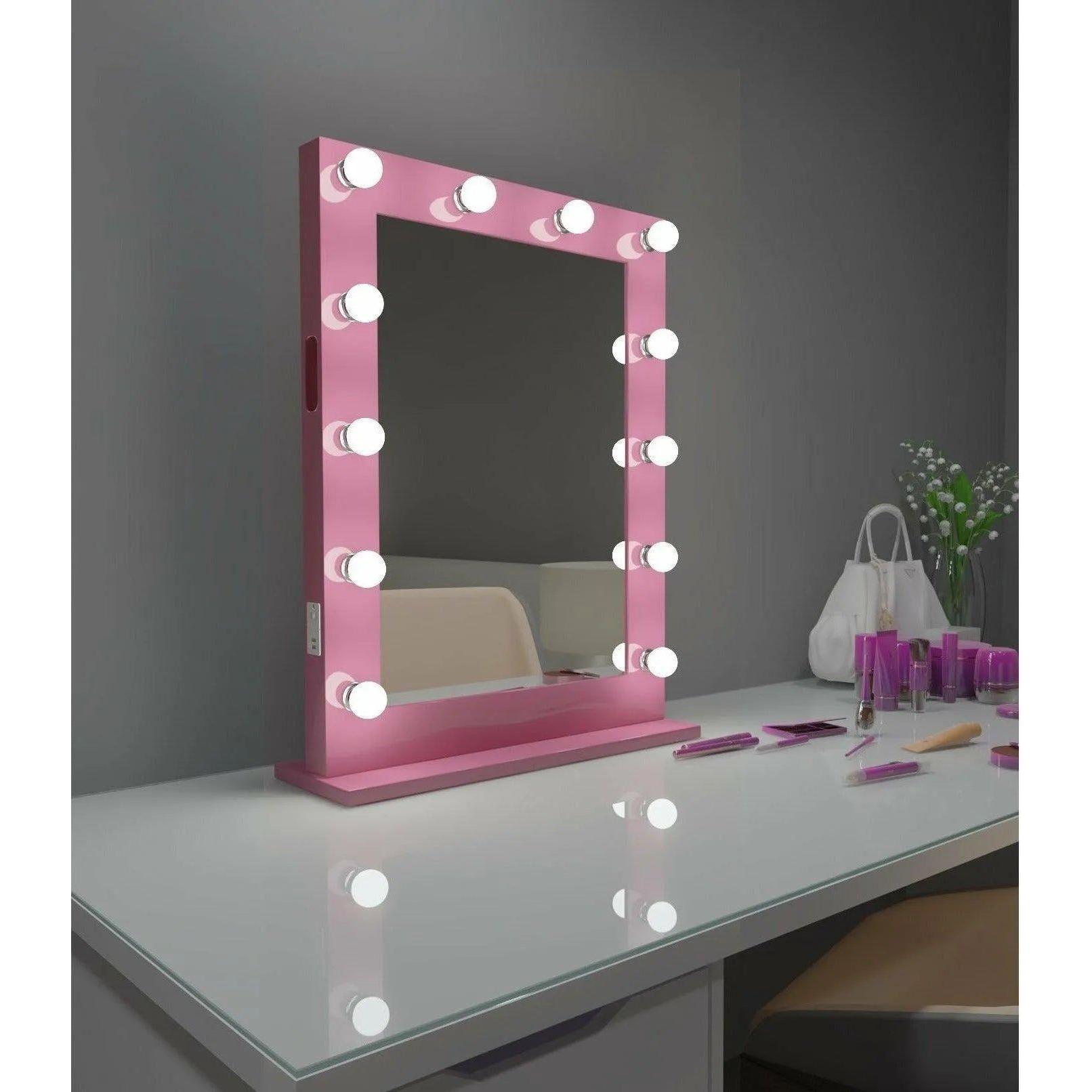 Paris Mirror - Hollywood Marilyn LED Mirror - HMARI20263000-BLK - Canada Light Shop