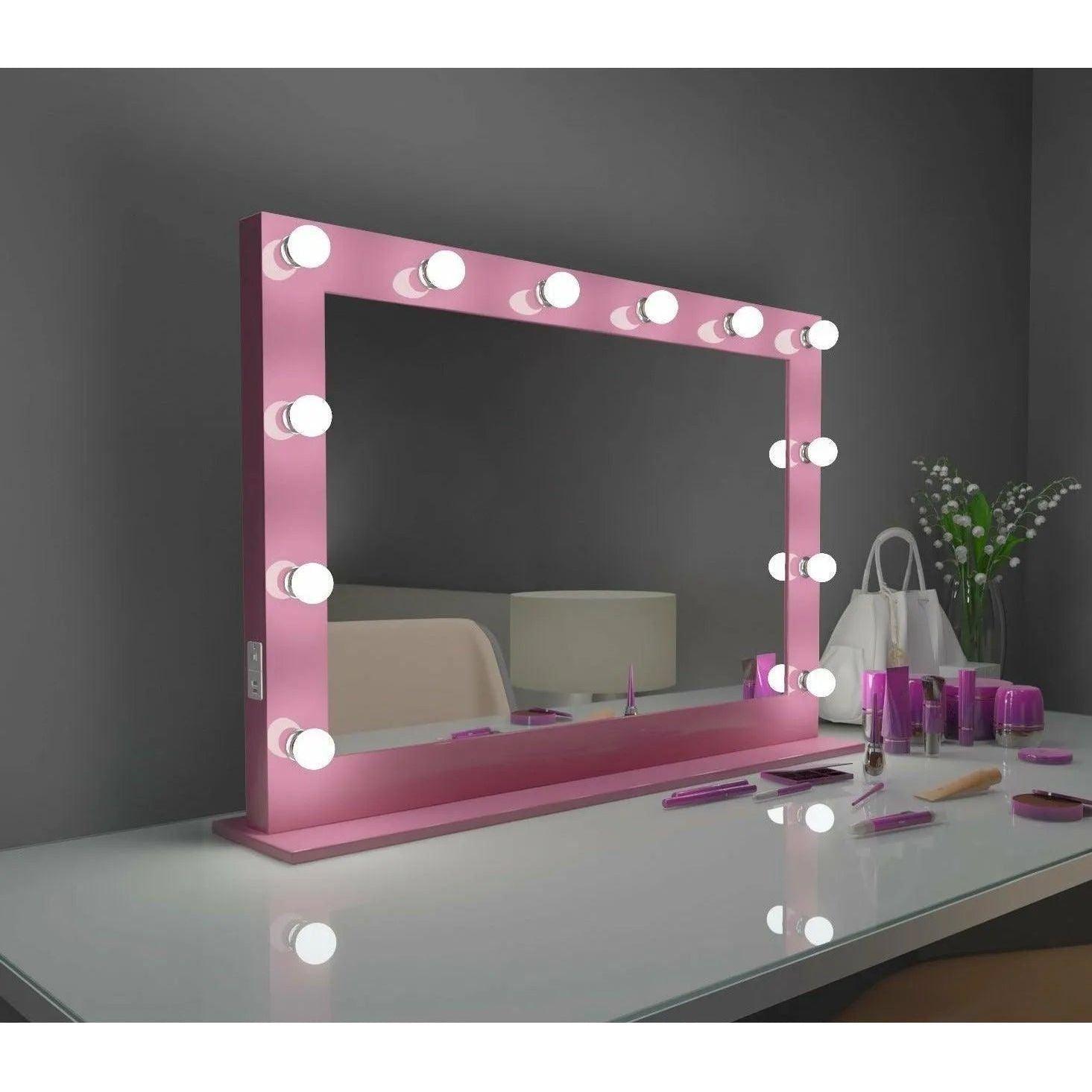Paris Mirror - Hollywood Marilyn LED Mirror - HMARI20263000-BLK - Canada Light Shop