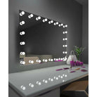 Paris Mirror - Hollywood Princess LED Mirror - HPRIN32243000-WHT - Canada Light Shop