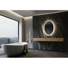 Paris Mirror - Original Oval Backlit LED Mirror - ORIGO24363000 - Canada Light Shop