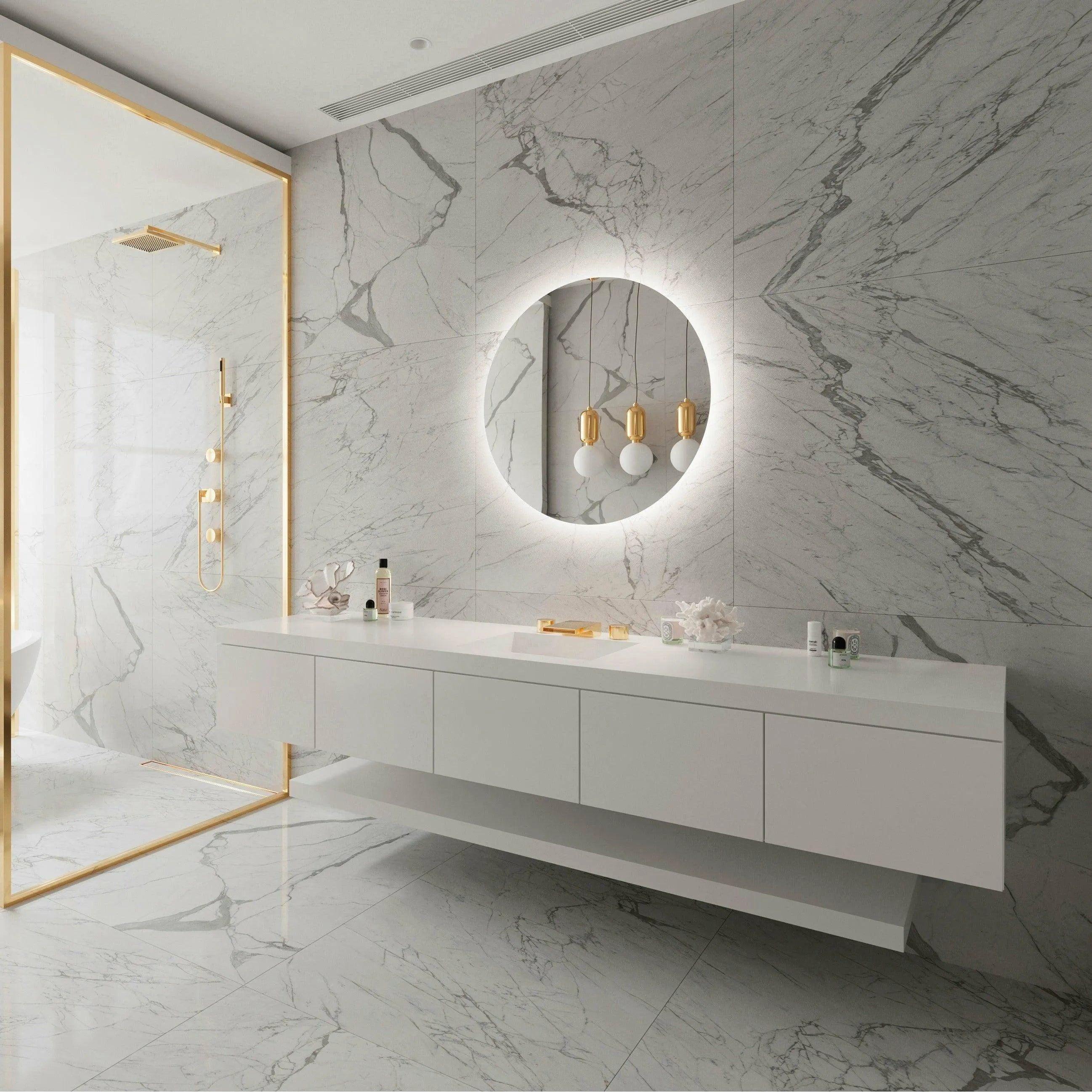 Paris Mirror - Original Round Backlit LED Mirror - ORIGR32323000 - Canada Light Shop