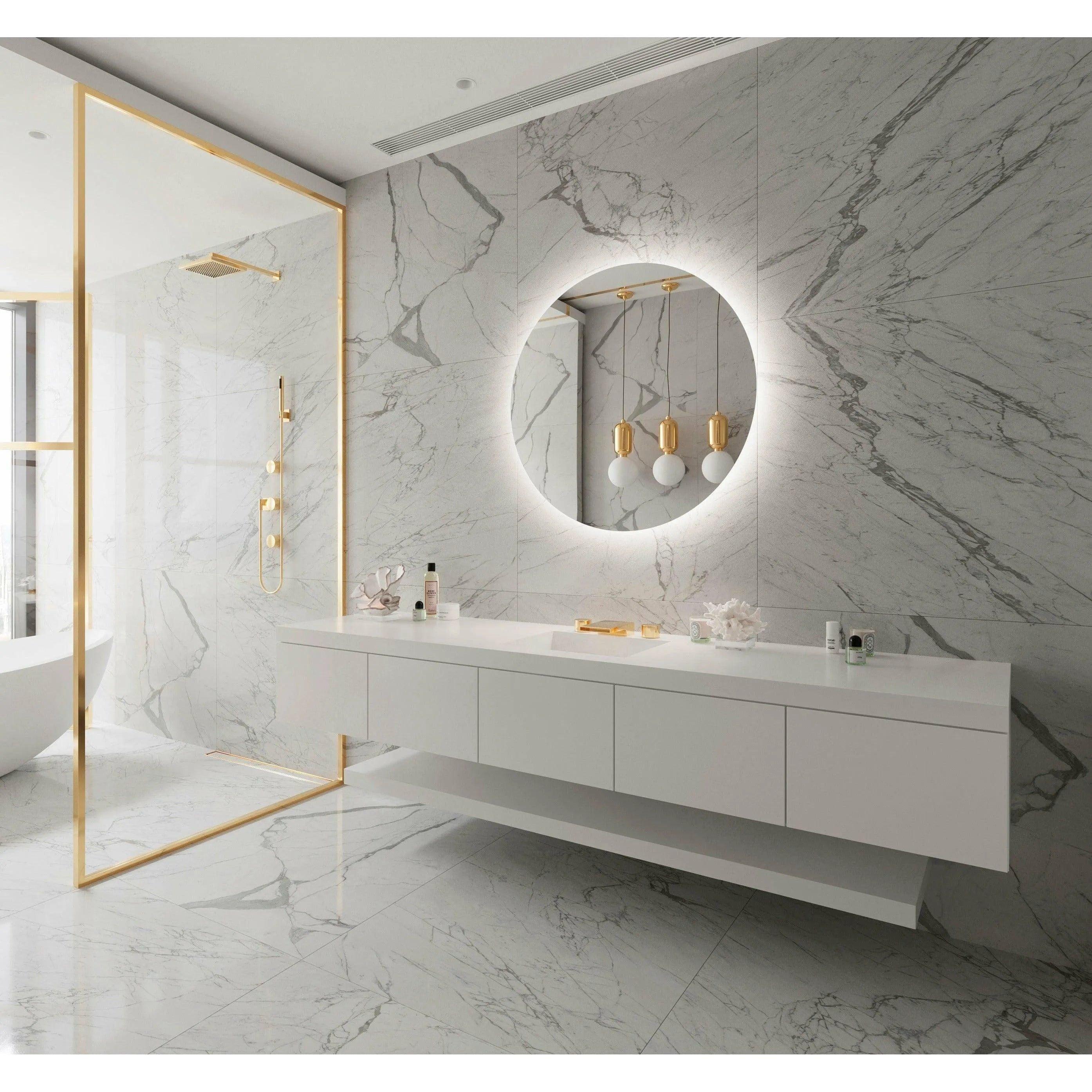 Paris Mirror - Original Round Backlit LED Mirror - ORIGR32323000 - Canada Light Shop