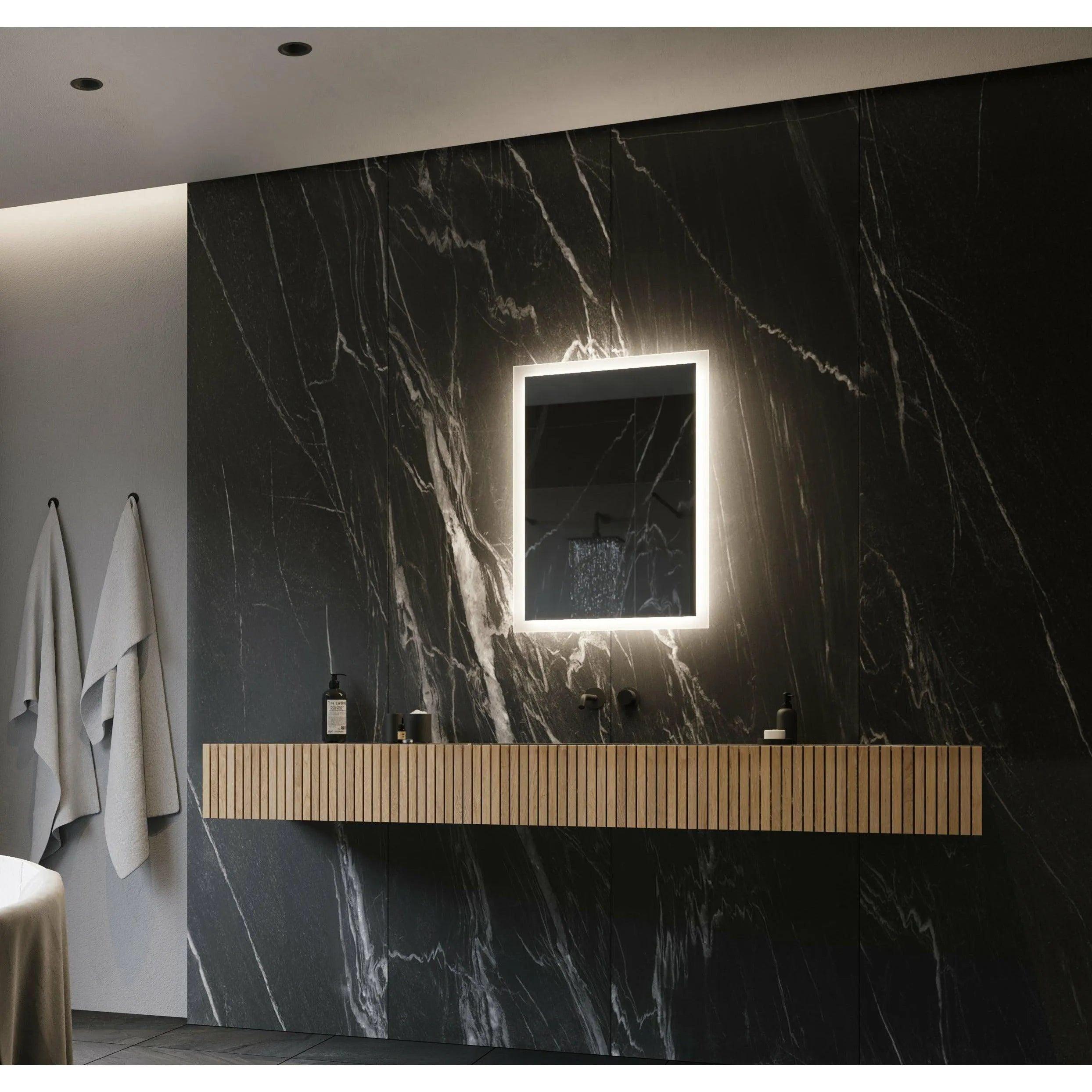 Paris Mirror - Rectangle Backlit LED Mirror - RECTX20283000 - Canada Light Shop